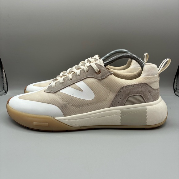 Tretorn Volley Tennis Shoes Women’s 10 M White Taupe Athletic Shoe - Picture 3 of 8